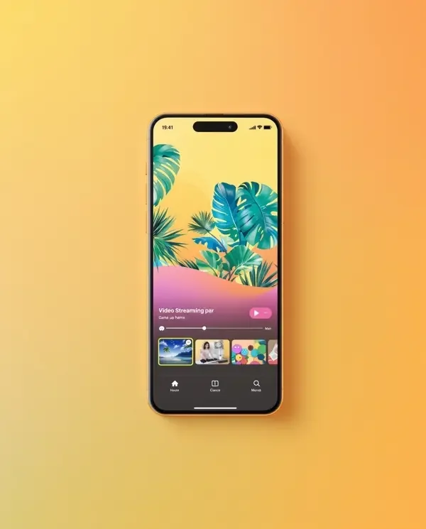 免费电影院APP手机端界面展示